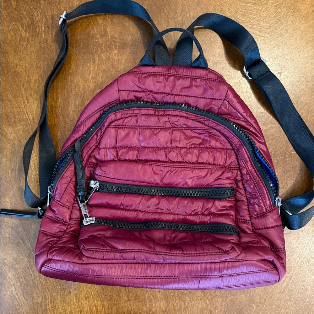 Sondra Roberts Maroon Backpack